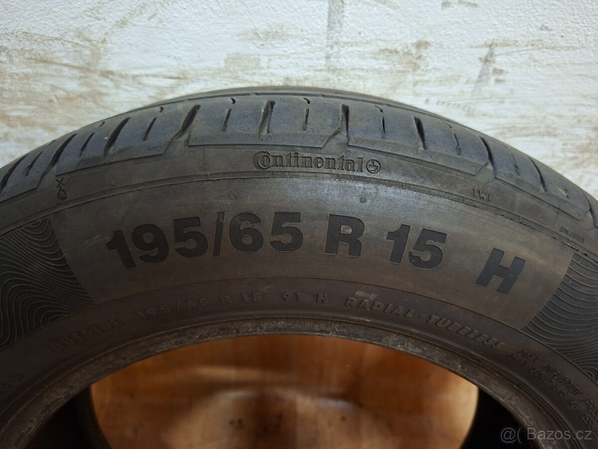 Letní pneu 195/65/15 Continental - 3