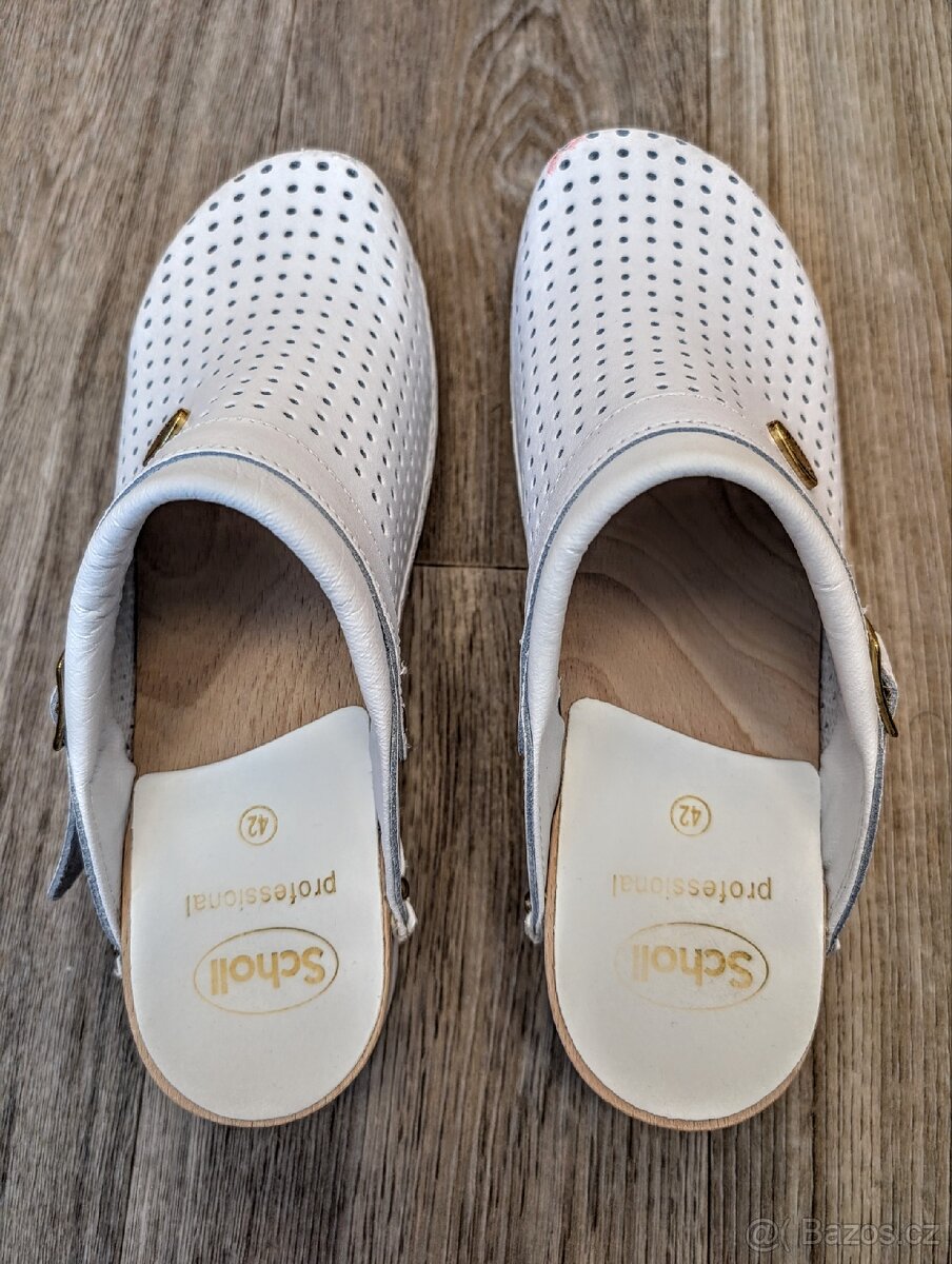 PRODÁM DŘEVÁKY SCHOLL PŮV.CENA 1700. VELIKOST 42 - 3