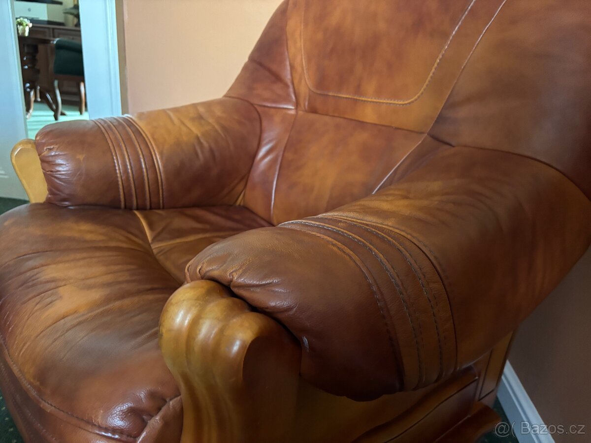 Kožená sedací souprava - 3