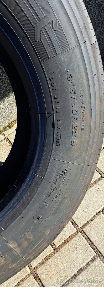 PNEU 315/60 R22,5 Bridgestone Ecopia H-STEER 002 - 3