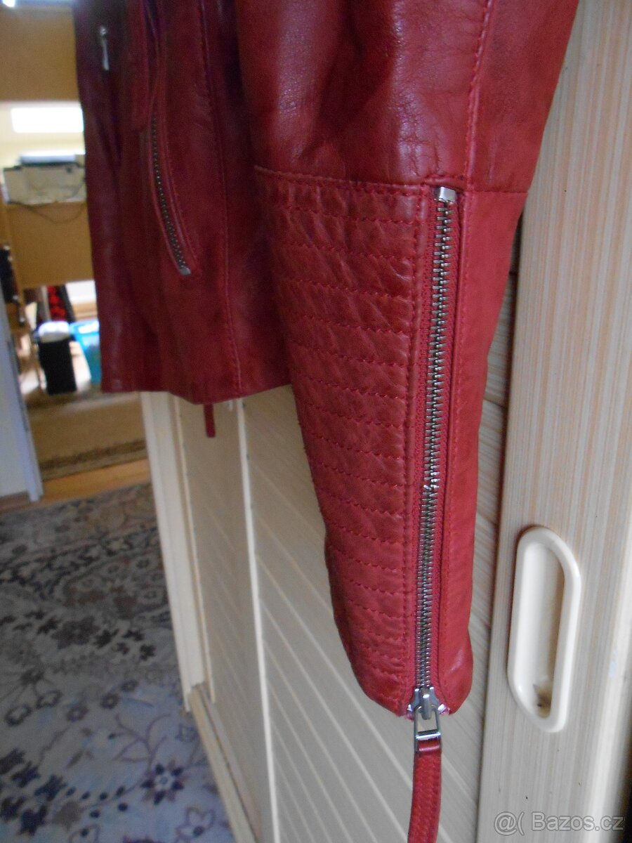 Dámská kožená bunda - 3