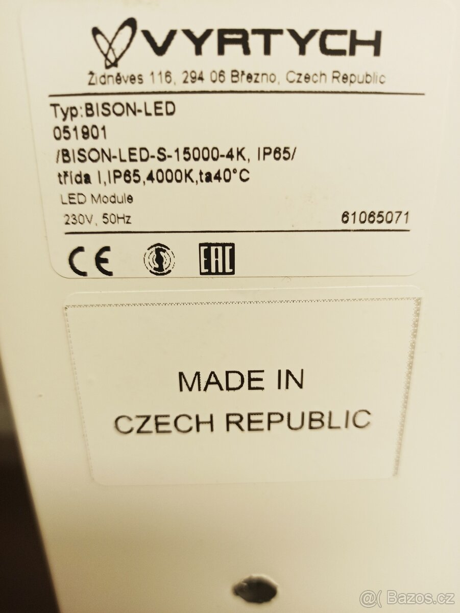 Průmyslové Led svítidlo Vyrtych - NOVÉ - 3