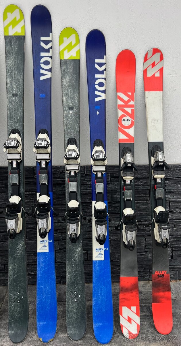 Lyže VOLKL ALLEY TWIN-TIP 168 cm - PO SERVISU - 3