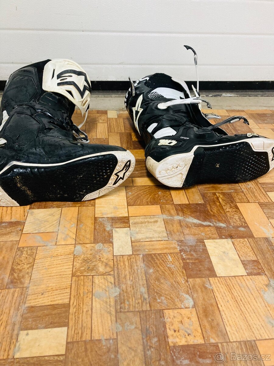 Mx boty alpinestars tech 10 vel 44,5 - 3