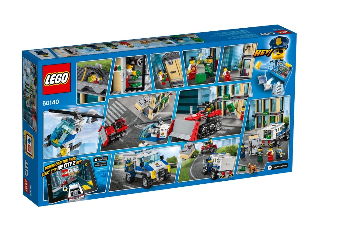 LEGO City - 60140 Vloupání buldozerem - 3