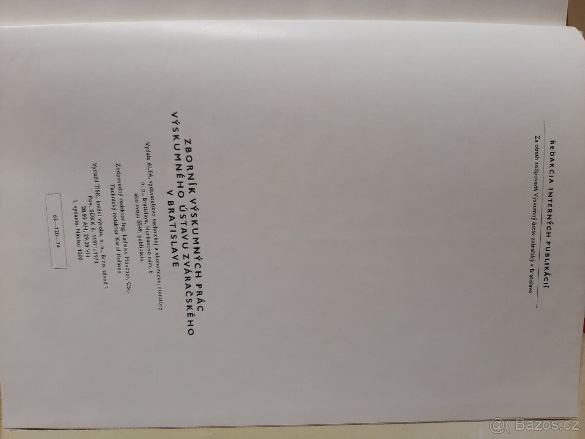 Normy ČSN a staré knihy pro svářeče - 3