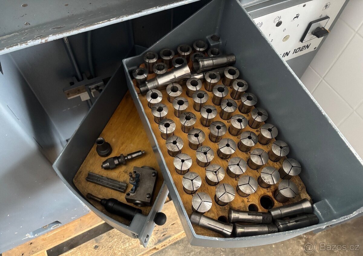 Prodám švýcarský soustruh Schaublin 102N-80 - 3