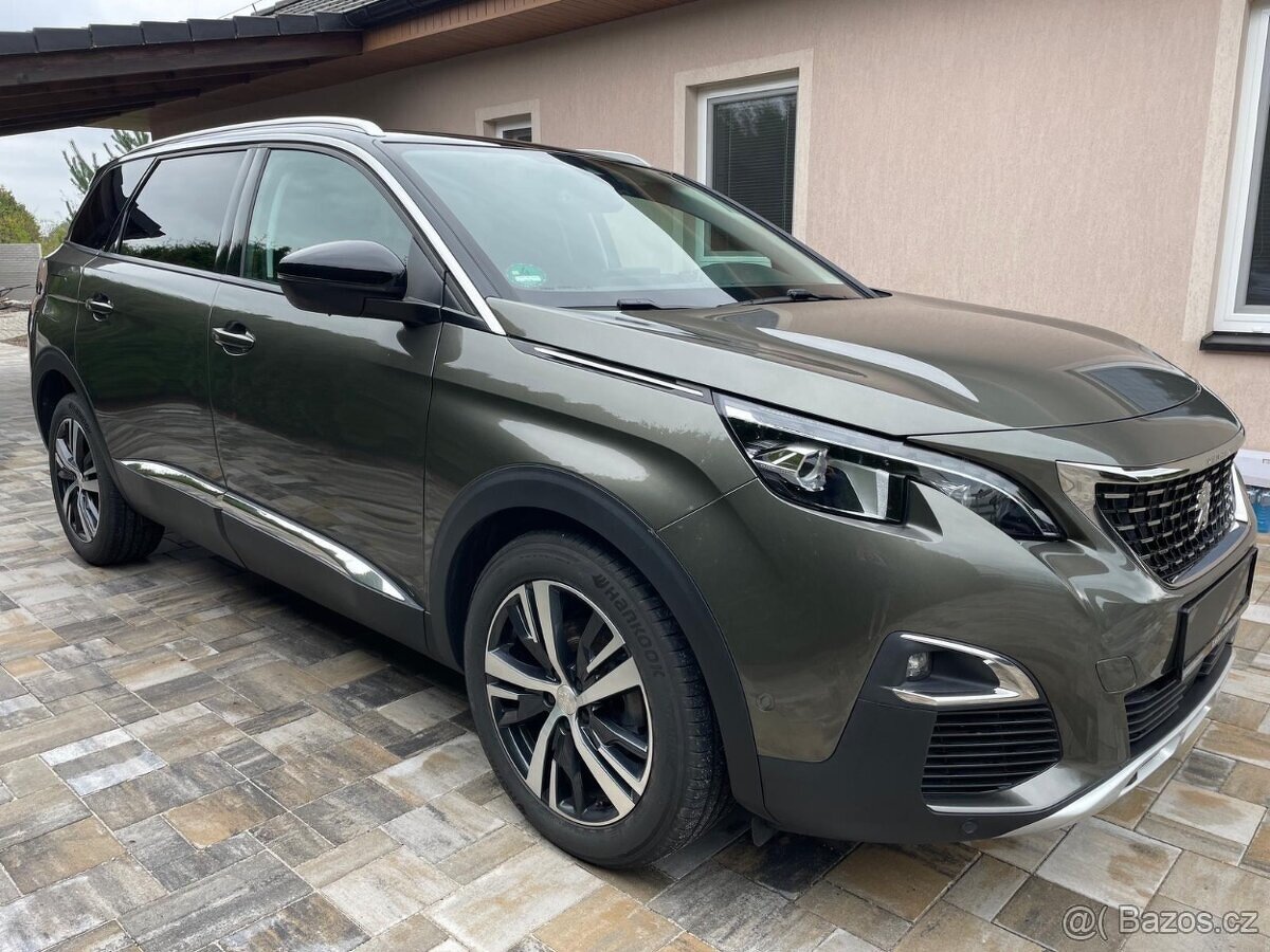 Peugeot 5008 2,0HDi MAN6 1.maj full led, mrtvý ühel.. - 3