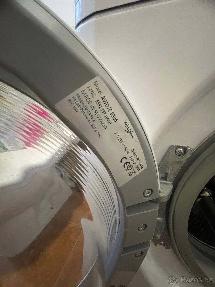 Pračka Whirlpool AWO/C 6304 v perfektním stavu - 3