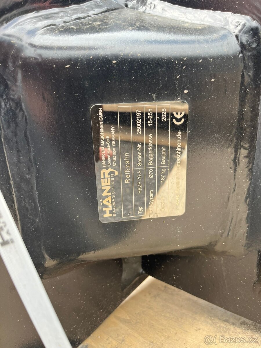 Rozrývací trn HANER 15-25t 187kg - 3