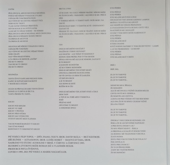 Psí Vojáci - Brutální Lyrika ( 2LP ) - 3