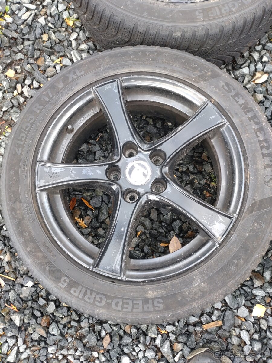 Borbet 17" 5x112 Škoda - 3