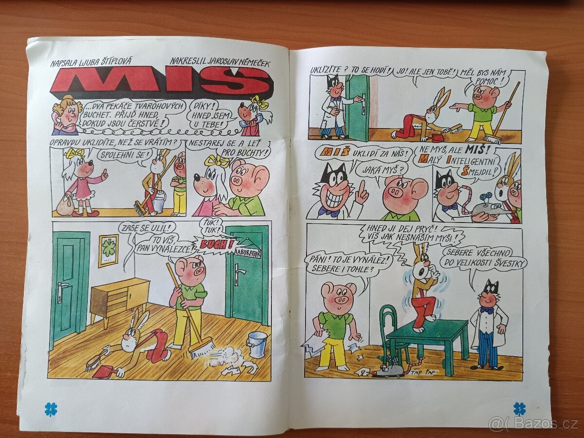 časopis Čtyřlístek č. 138 z roku 1986 - 3