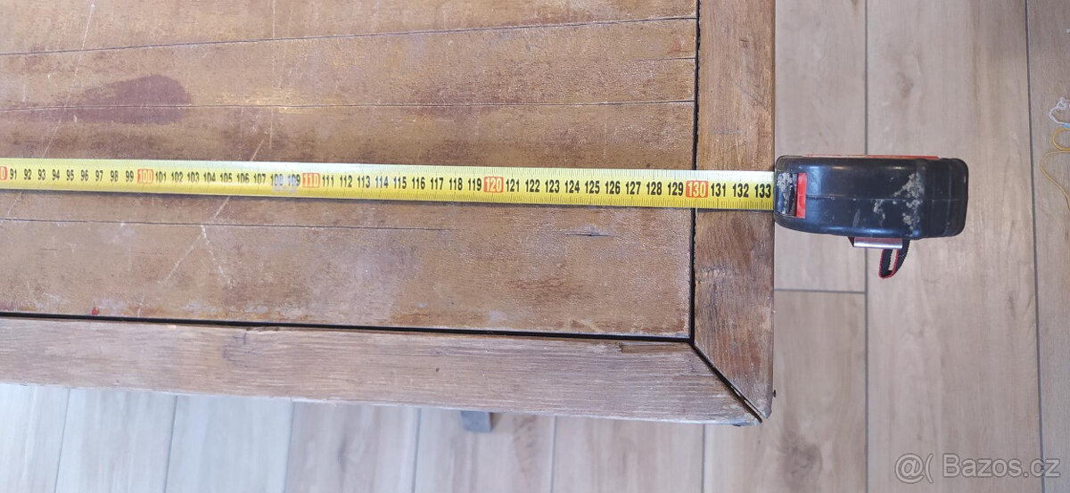 Retro stůl - vyrobený doma - 3