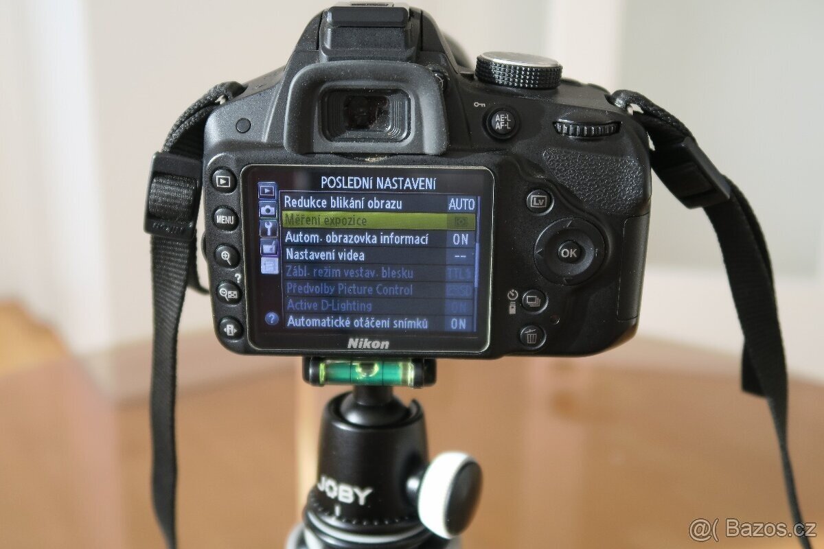 Nikon D3200 + objektiv a příslušenství - 3