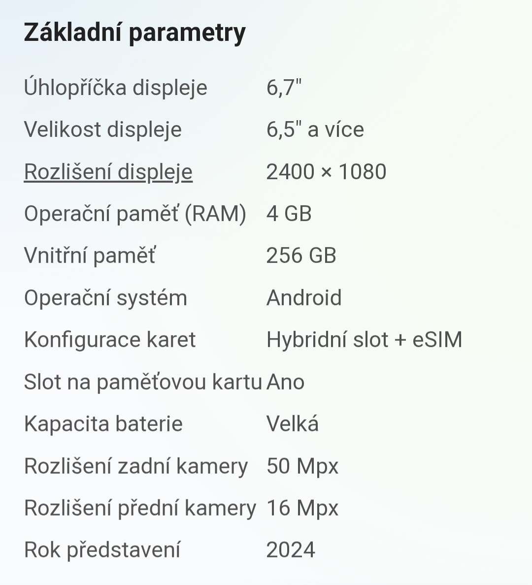 Nová Motorola g 35 5G - 3