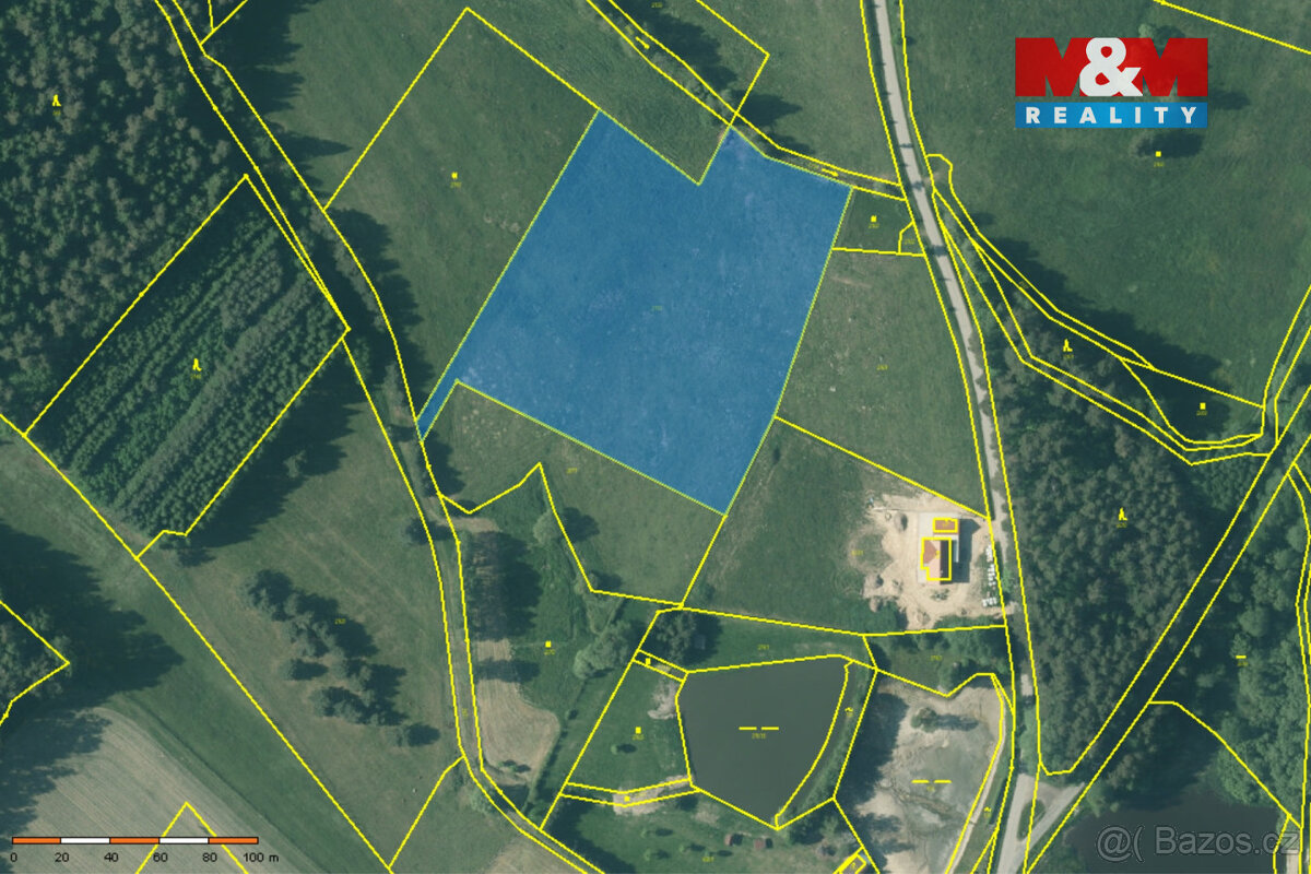Prodej pole, 15730 m², Číměř - 3