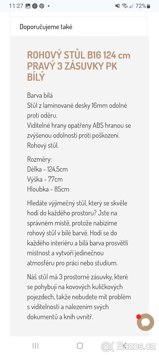 PSACÍ STŮL - 3