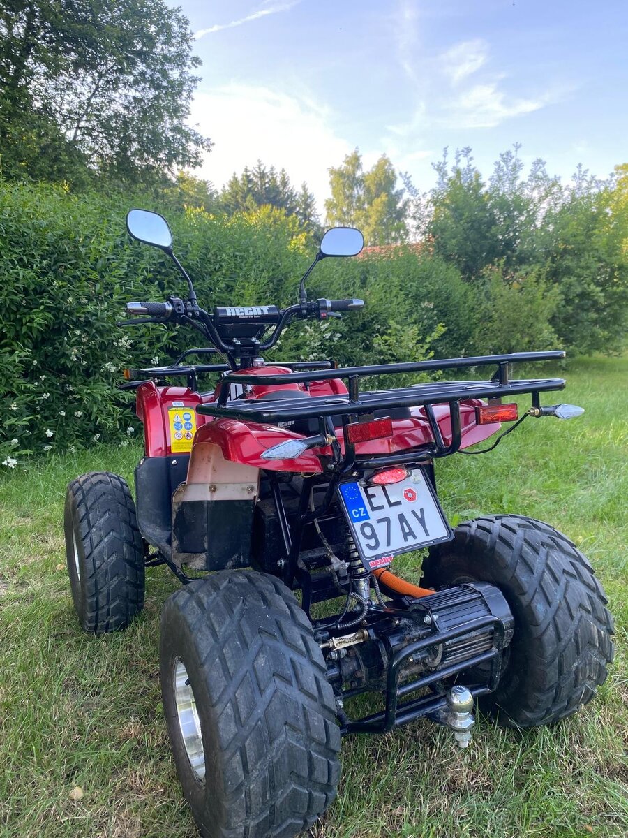 Elektrická čtyřkolka Hecht