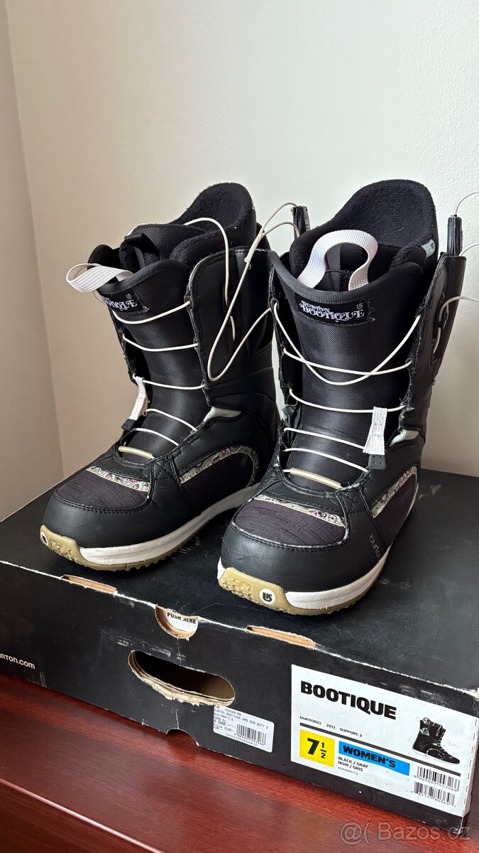 Snowboard boty Burton dámské EU 39, rychlo-utahovací - 3