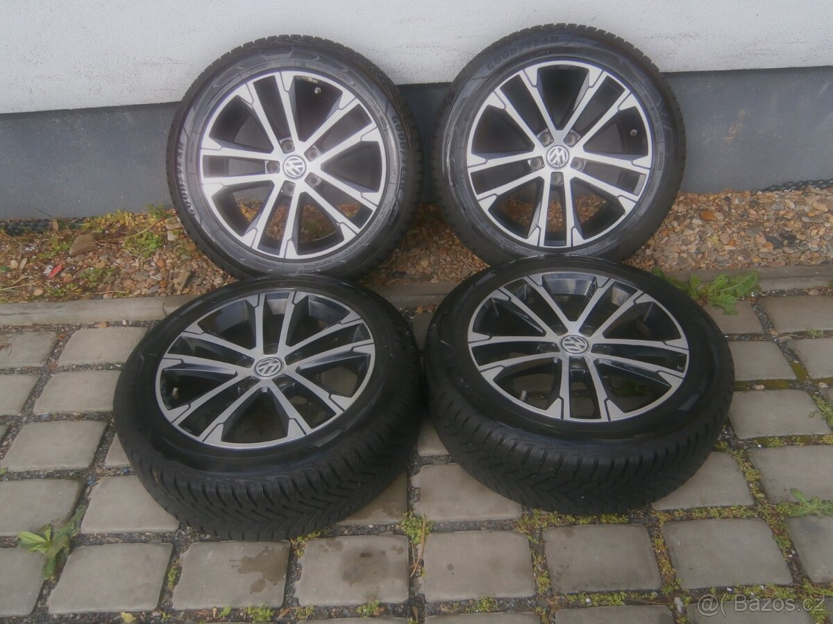 ZIMNÍ ALU KOLA 5 X 112 215 55 17 - 3