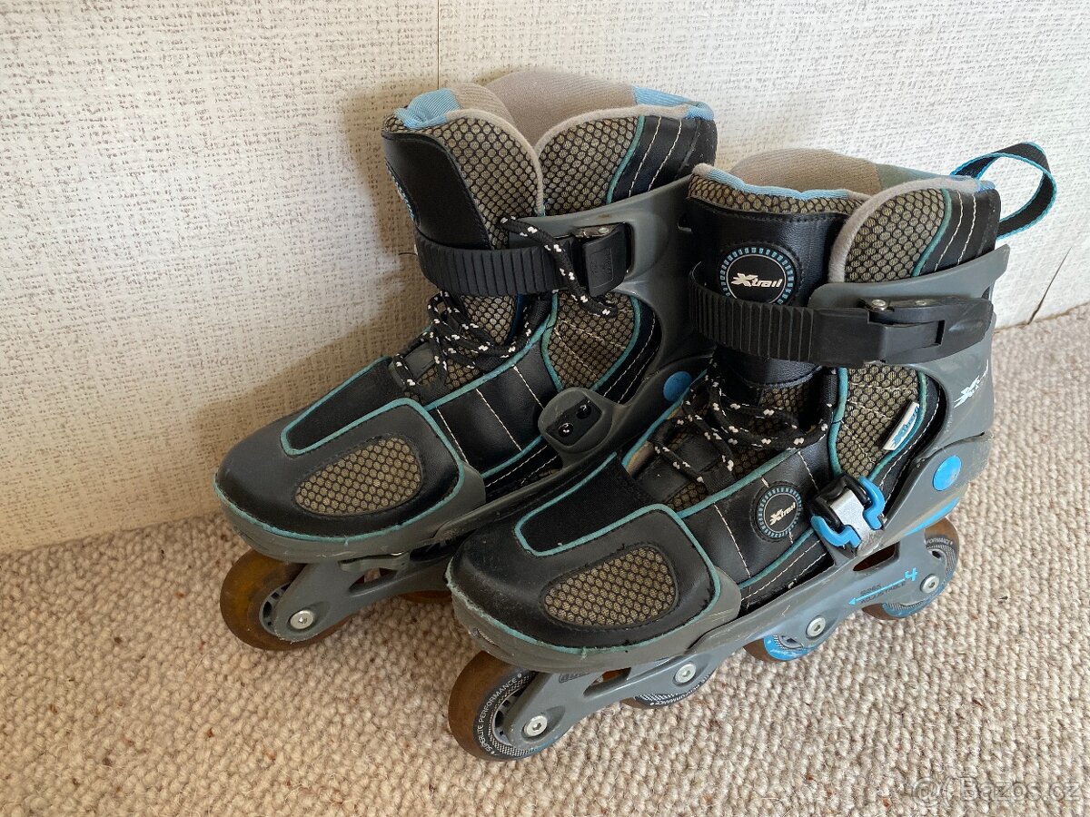 Xtrail kolečkové (inline) brusle - vel. 40-41 - 3