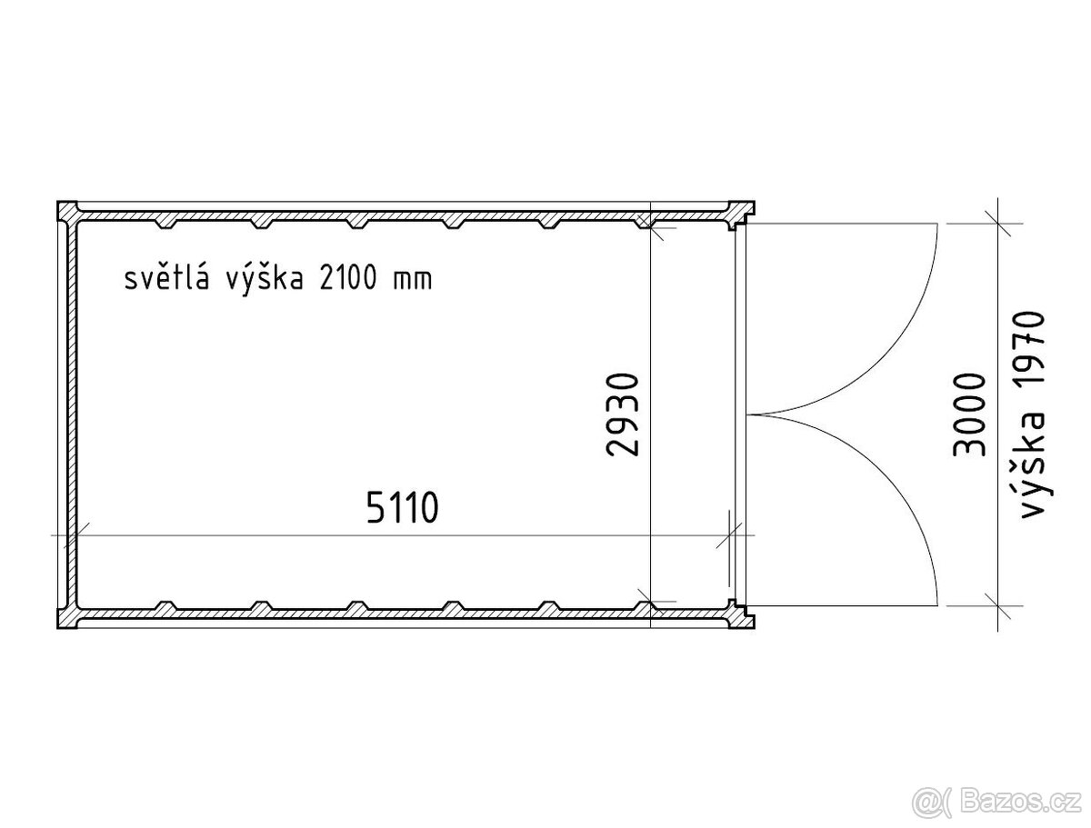 Pronájem garáže Brno Královo Pole - 3
