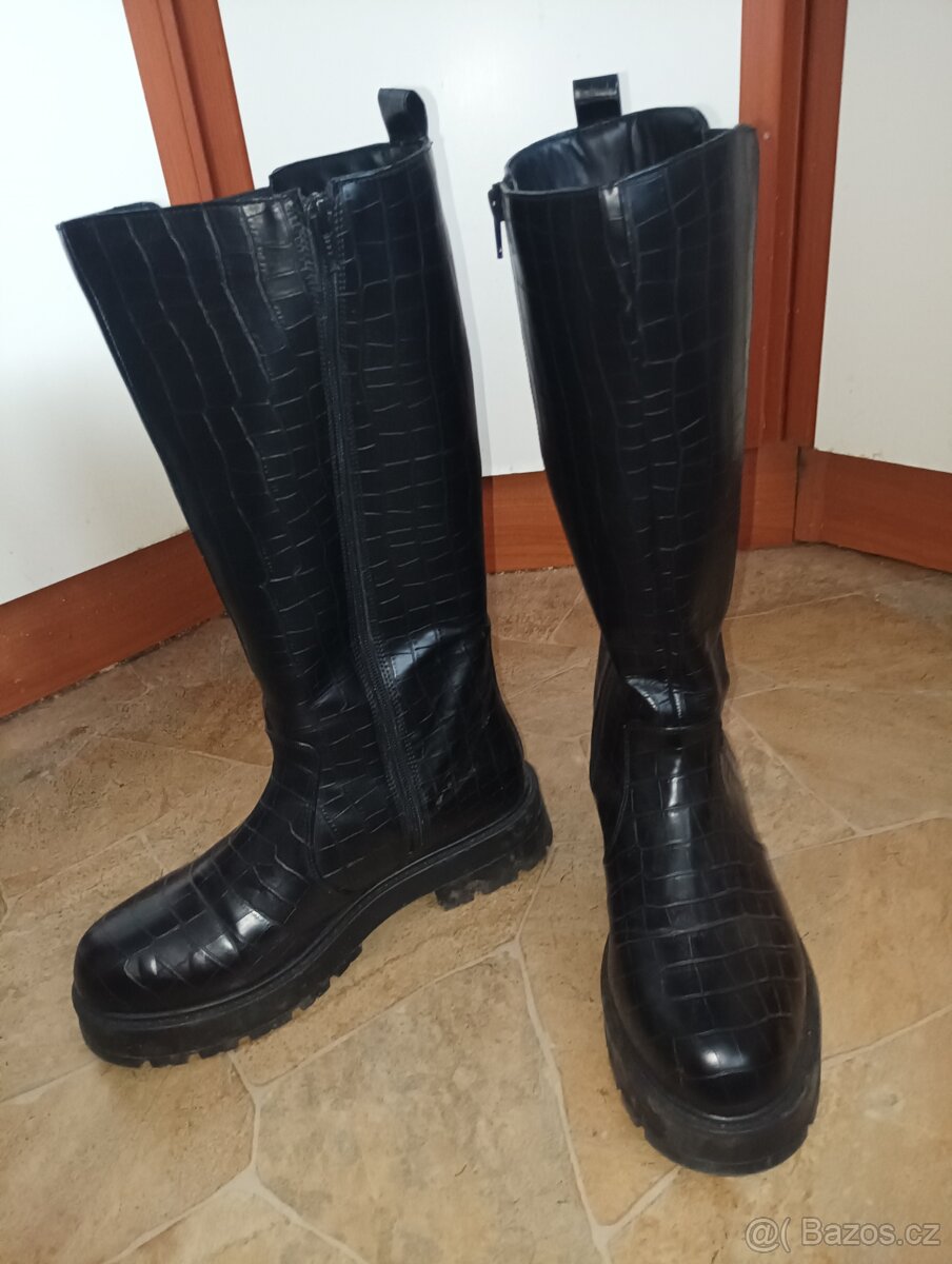 Dámské kozačky vel 41 - 3