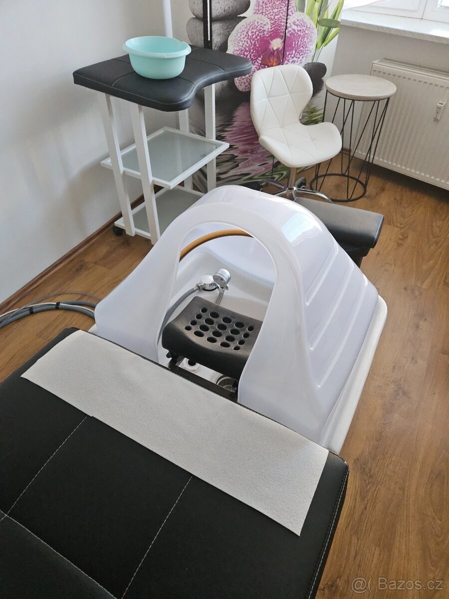 Head Spa Lehátko – Masážní Lehátko s Umyvadlem - 3