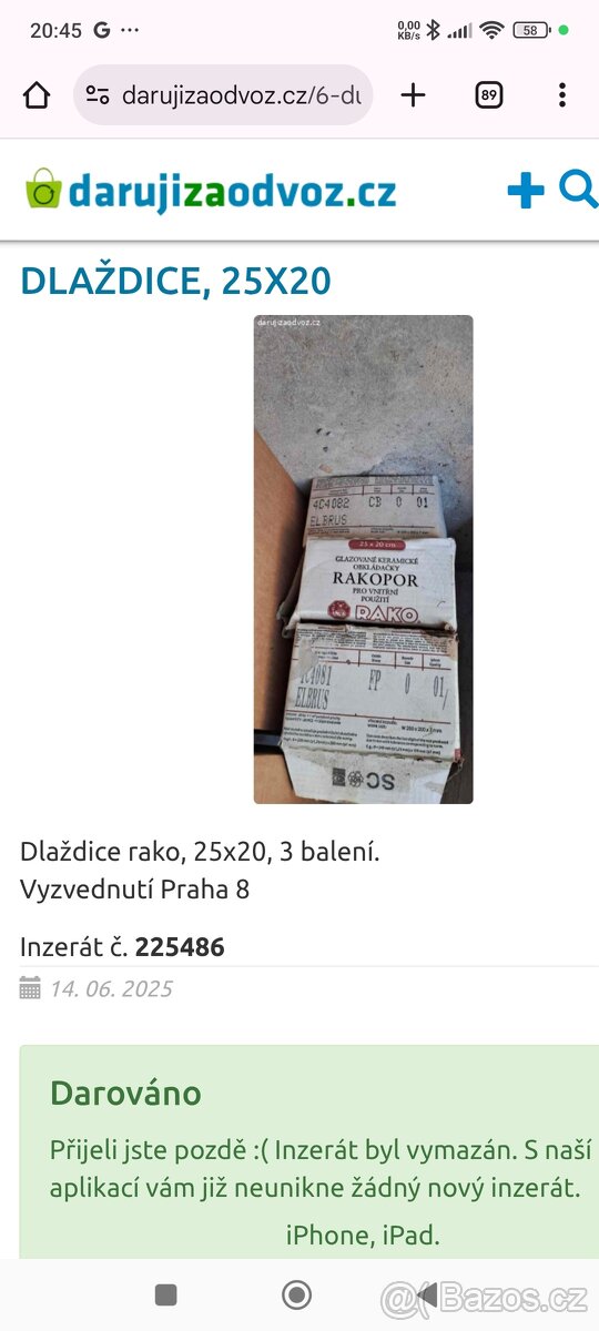 obkladačky RAKO 20x25 růžový ELBRUS - 3