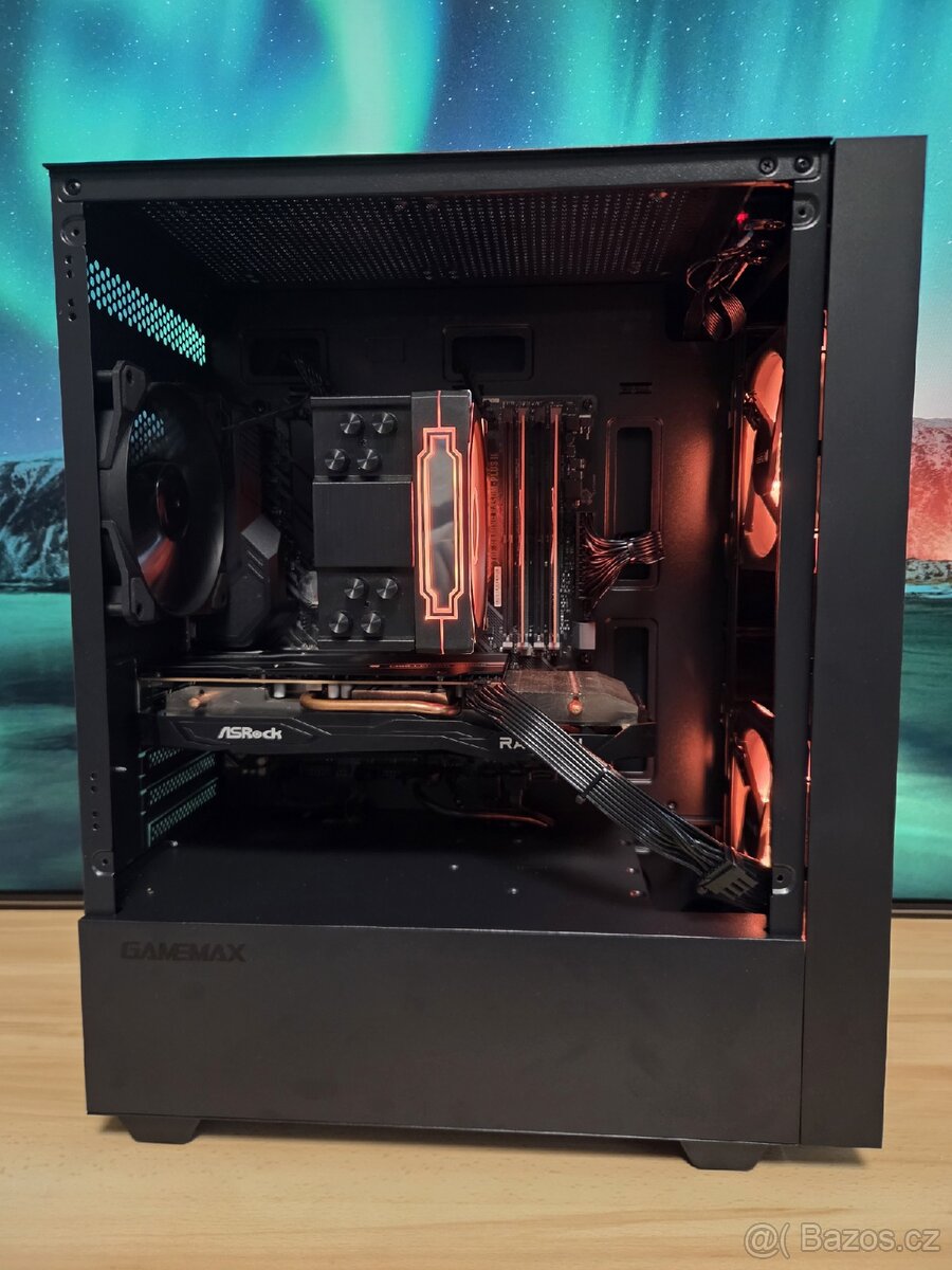 Herní PC - R5 3600, RX 6600XT 8GB - 3