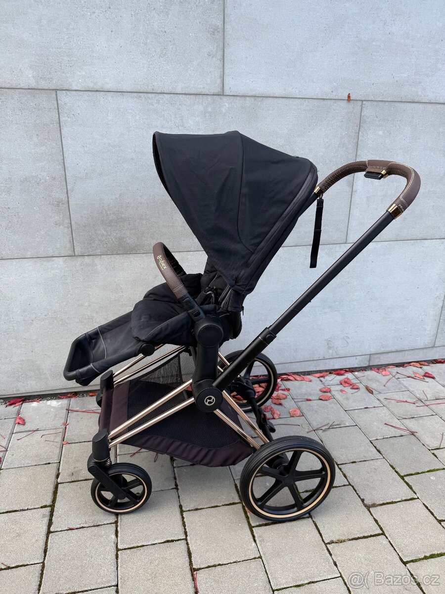 Prodám kočárek Cybex Priam Rosegold - 3