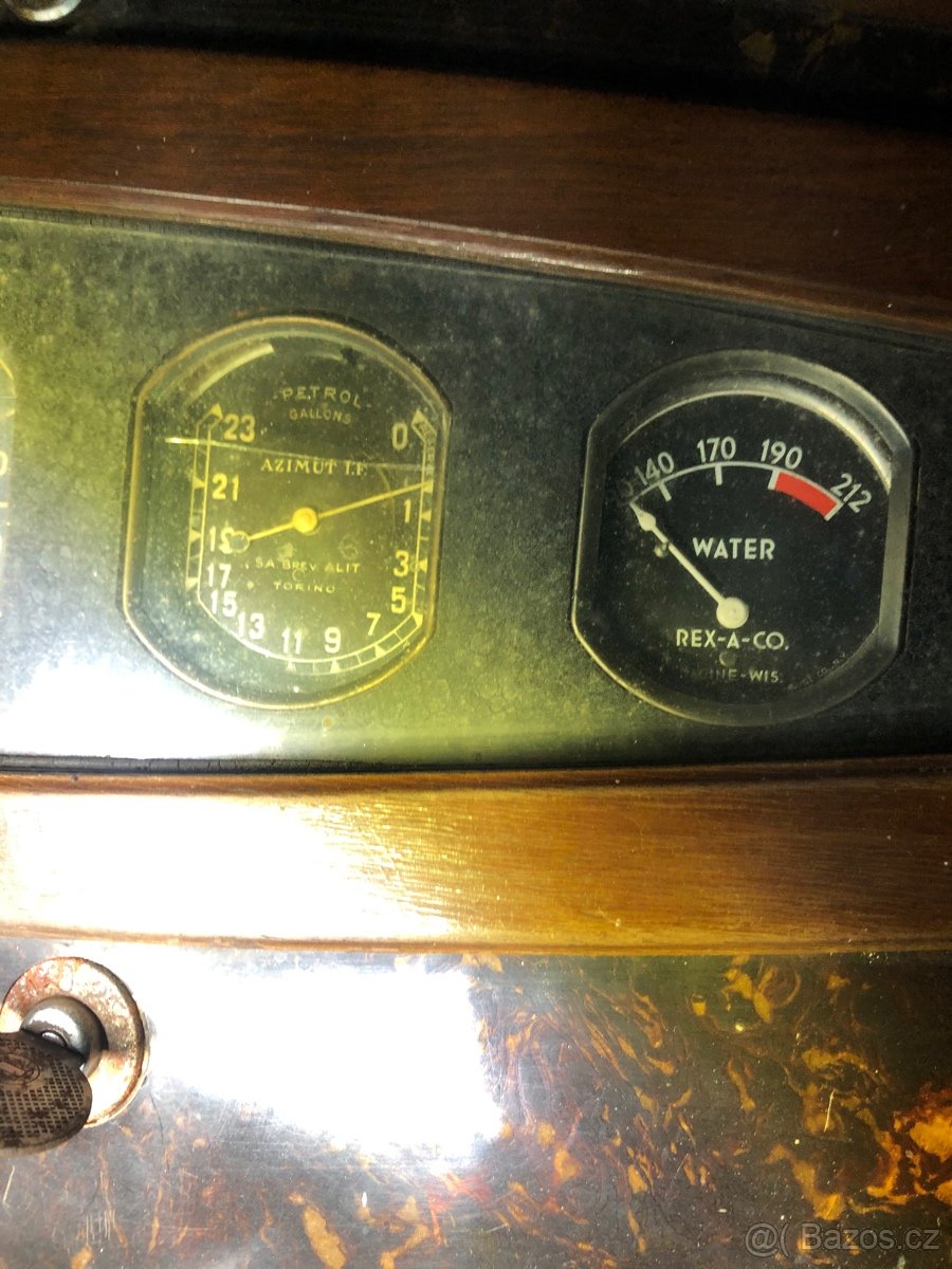 Jaeger -AZIMUT -teplota vody,budík KOUPÍM. - 3