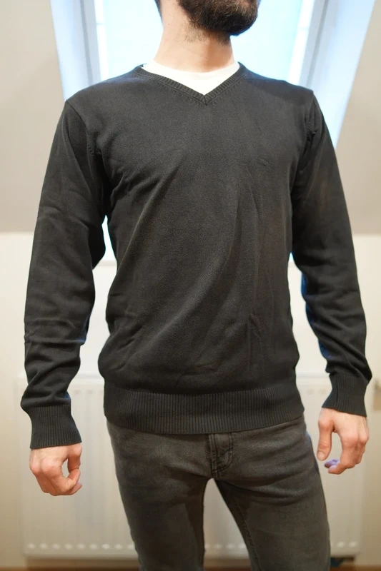 Černý svetr Smog - 3