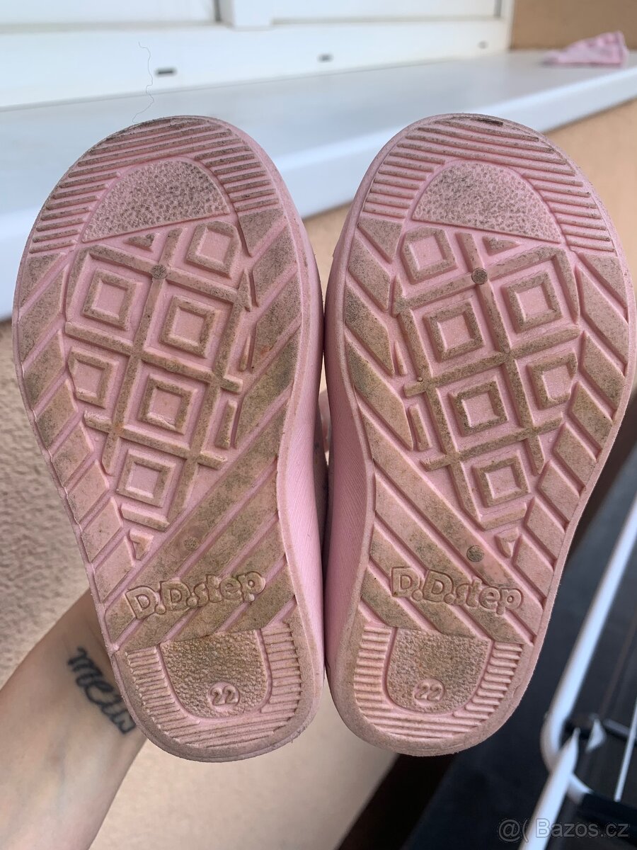 Holčičí barefoot tenisky D.D.Step vel.22 - 3