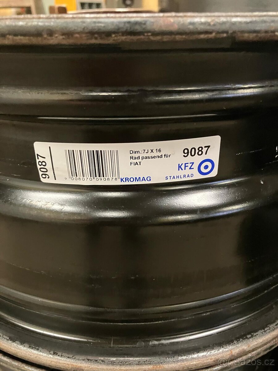 plechový disk Fiat - 3