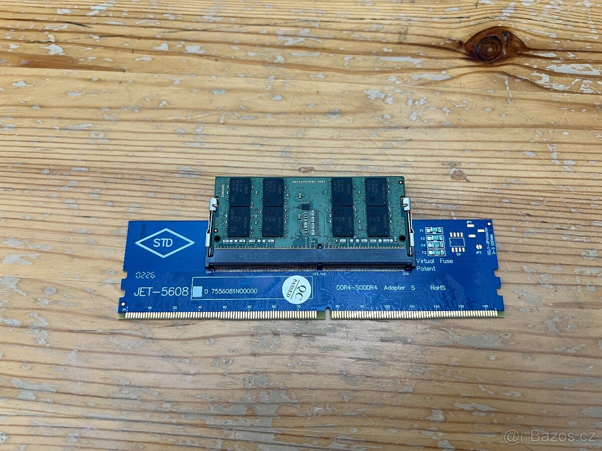 DDR4 16GB 2666MHz CL17 SO-DIMM +Adaptér do PC - 3