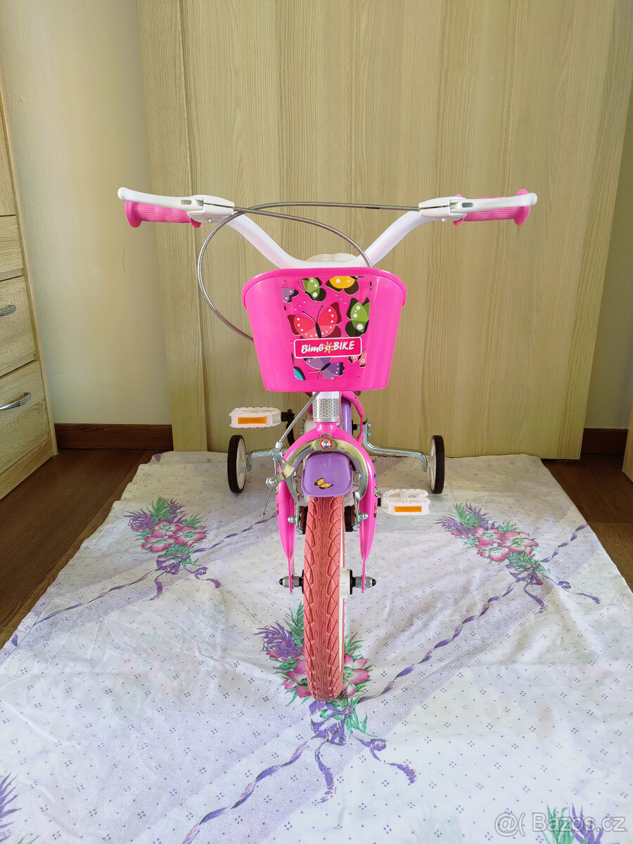 Dětské jízdní kolo Bimbobike s přídavnými koly - 3