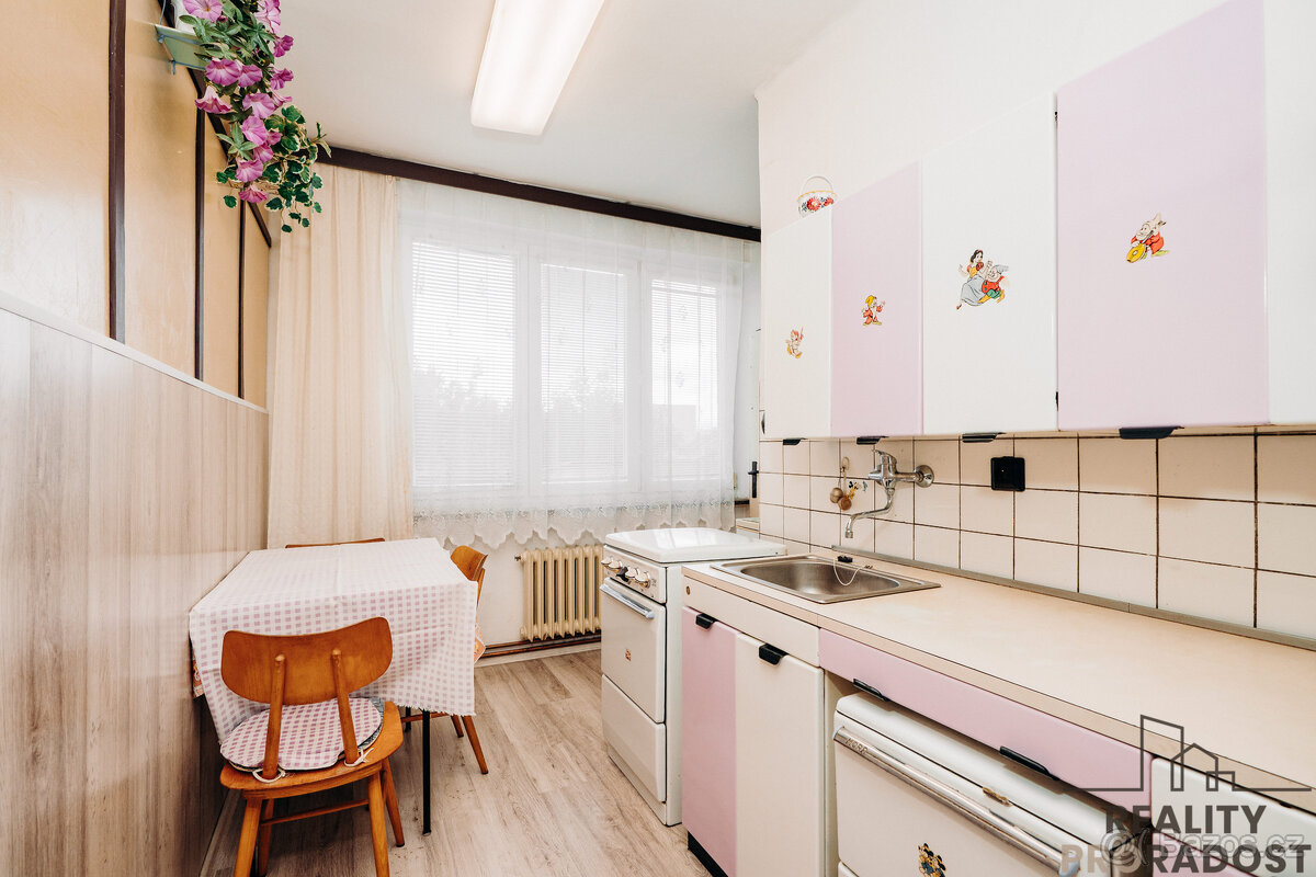 Prodej bytu 3+1 71m² se zahrádkou a dvougaráží – Nádražní - 3