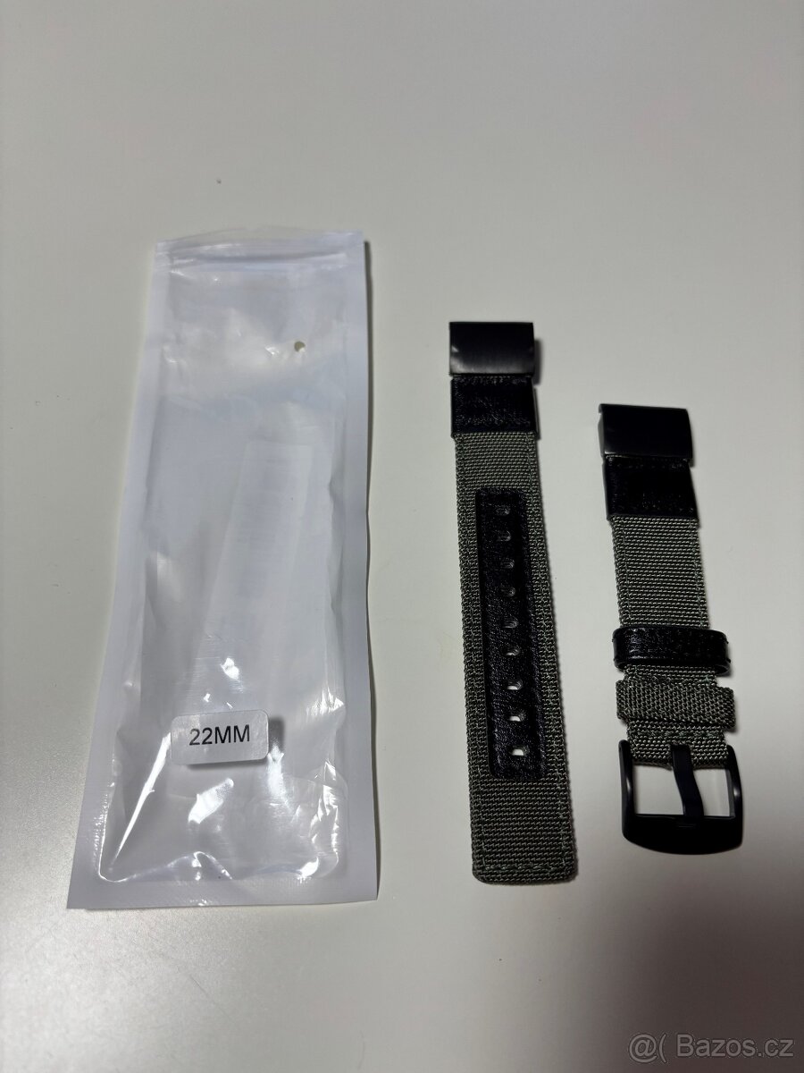 Nylonový řemínek Ricardo QF22 mm pro Garmin - 3