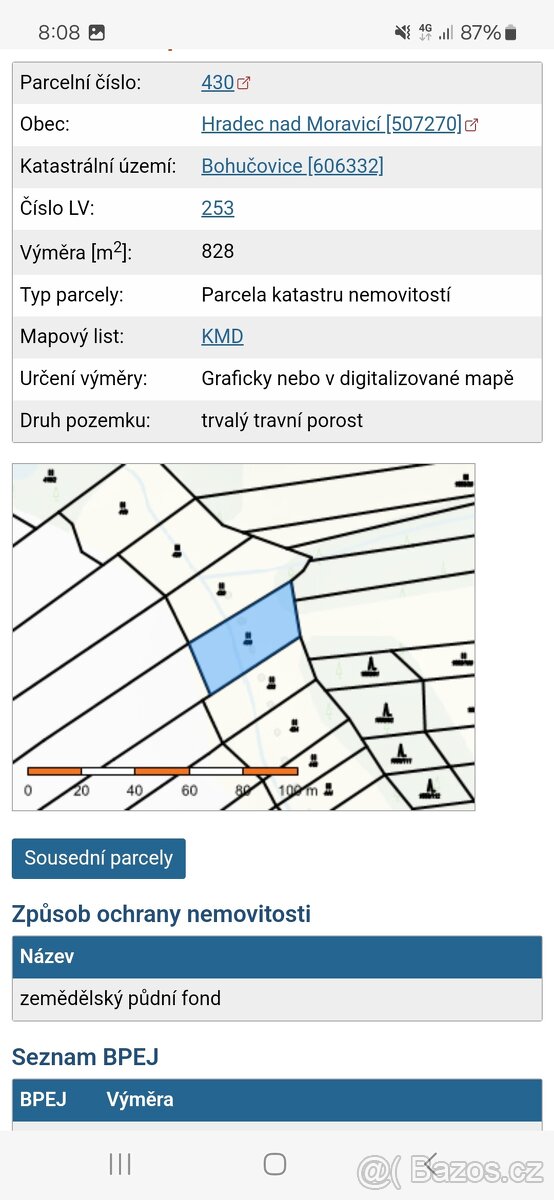 Pozemek k výstavbě rybníků - Bohučovice - 3