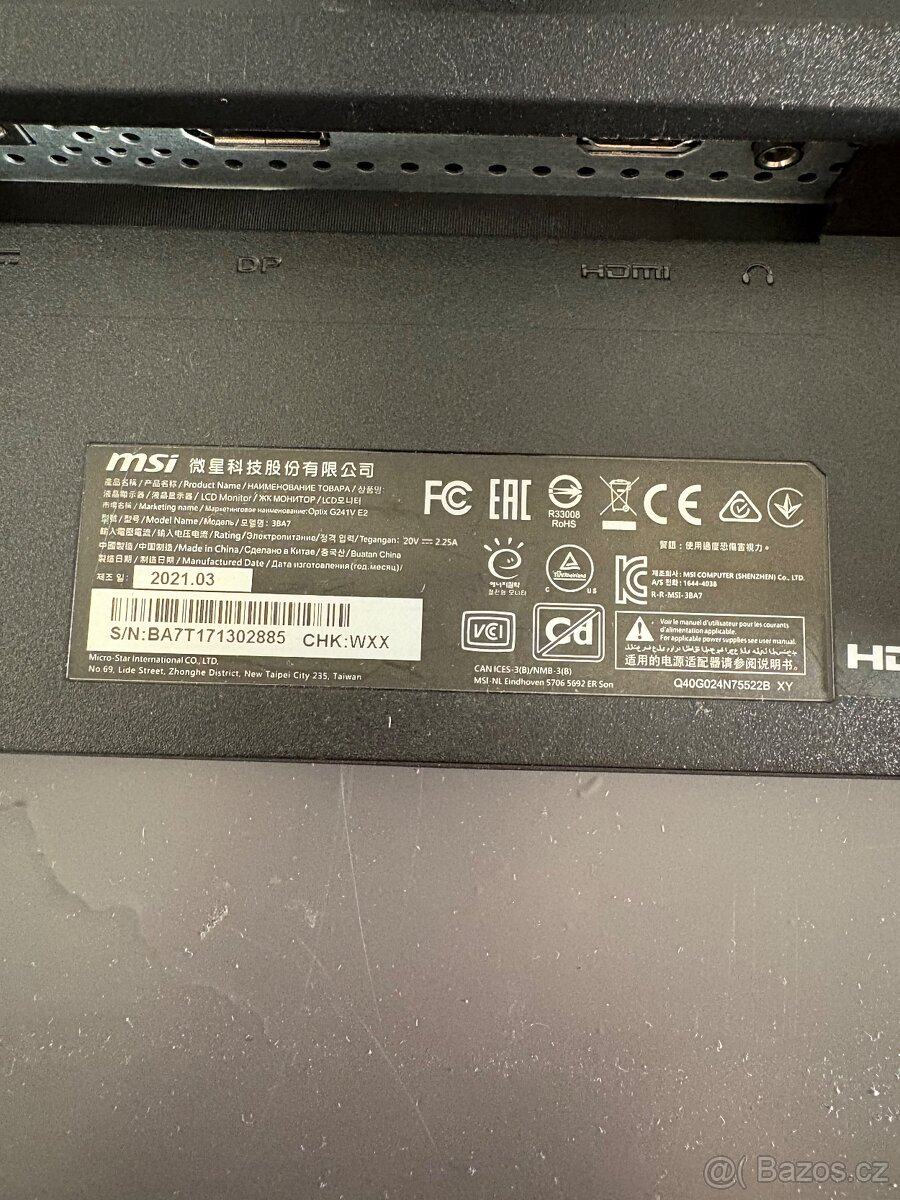 MSI Optix G241V E2 – 23,8" Full HD Gaming Monitor | TOP STA - 3