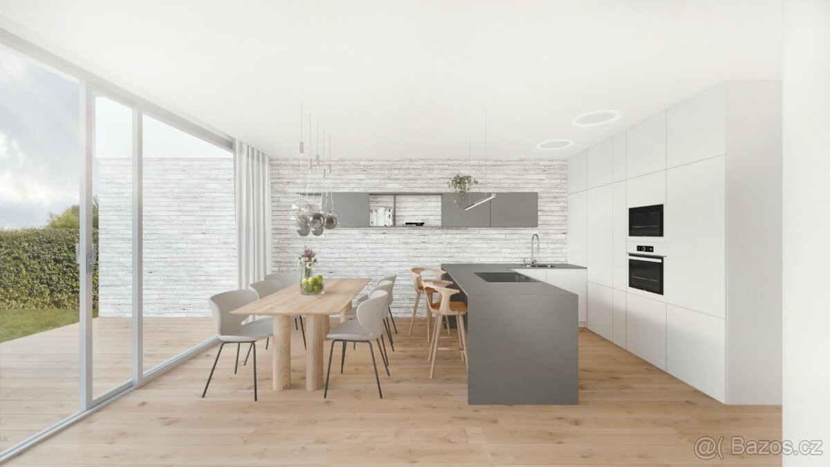 Rodinný dům (B) 5+kk, 165 m², terasa 19 m², zahrada 70 m², 3 - 3