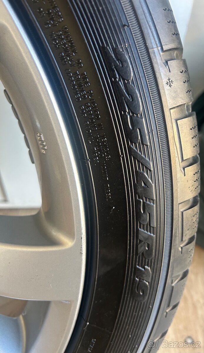 Originál disky Mazda 6 R19 s zemní pneu Toyo 225/45 R19 - 3