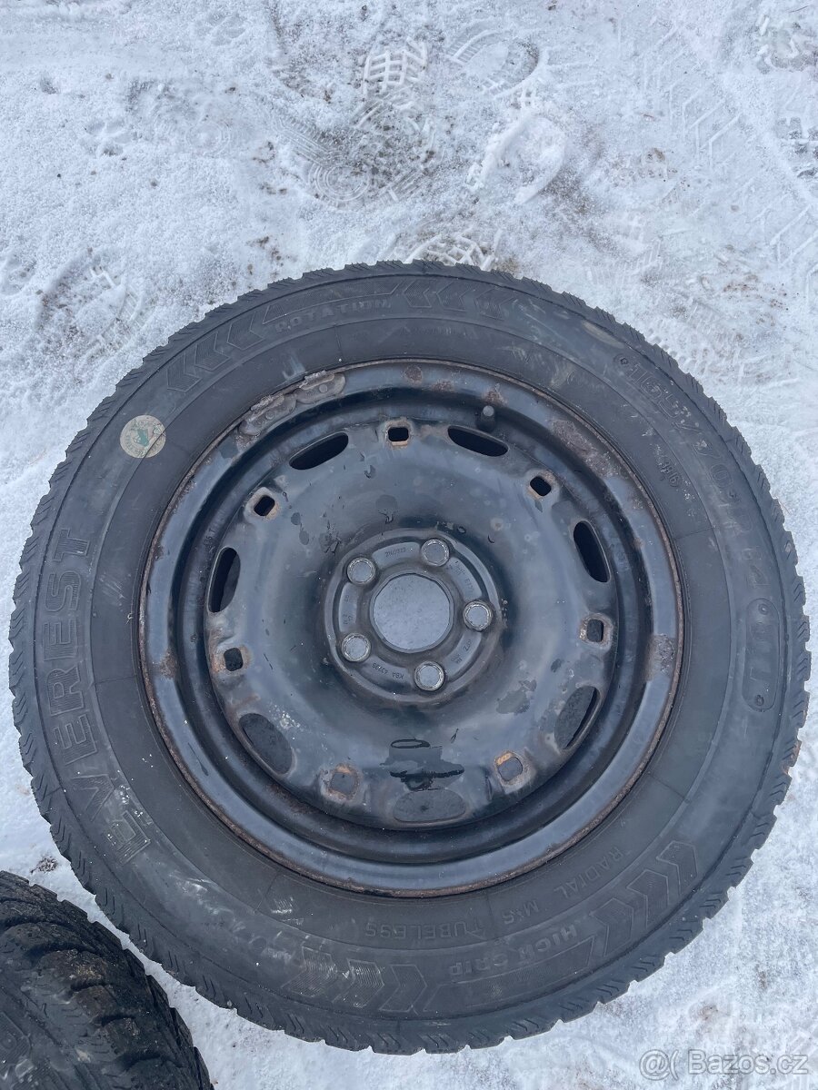 5x100 R14 plechové kola - 3