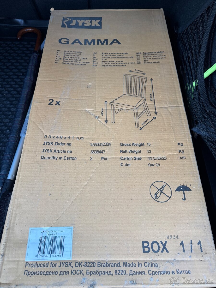 Nová židle z JYSKU, GAMMA - 3