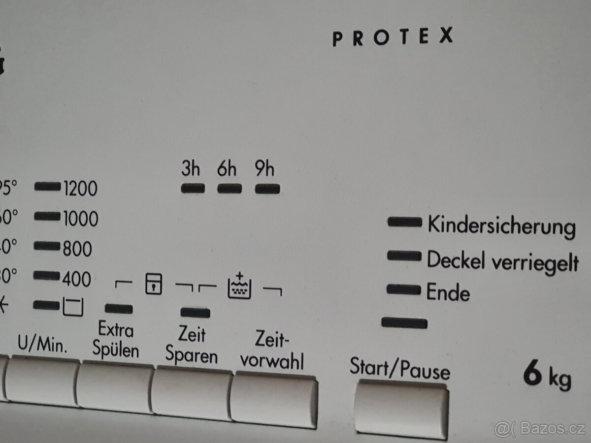 40cm úzká 6kg A++ moderní pračka AEG DOPRAVA - 3