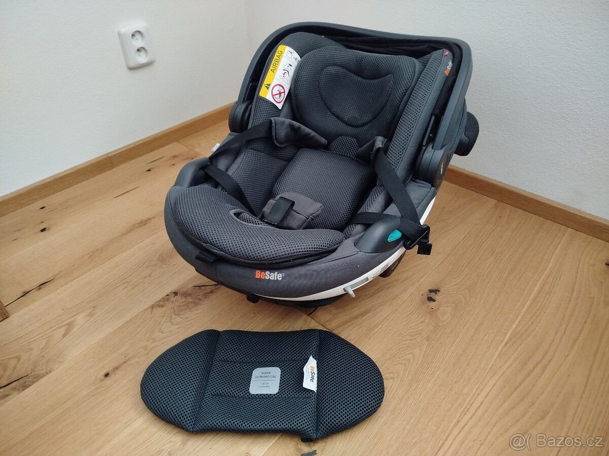 BeSafe Go Beyond 2025 anthracite mesh (40 - 87cm, do 13 kg) - 3