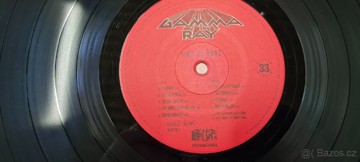 LP GAMMA RAY,SIGH NO MORE - 3
