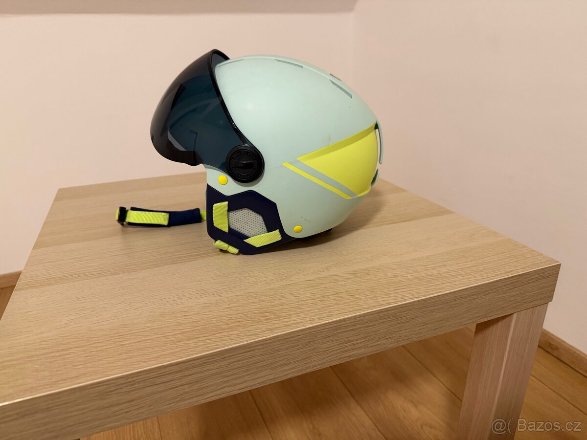 Lyžařská helma s plexi štítem vel 53 - 56 - 3